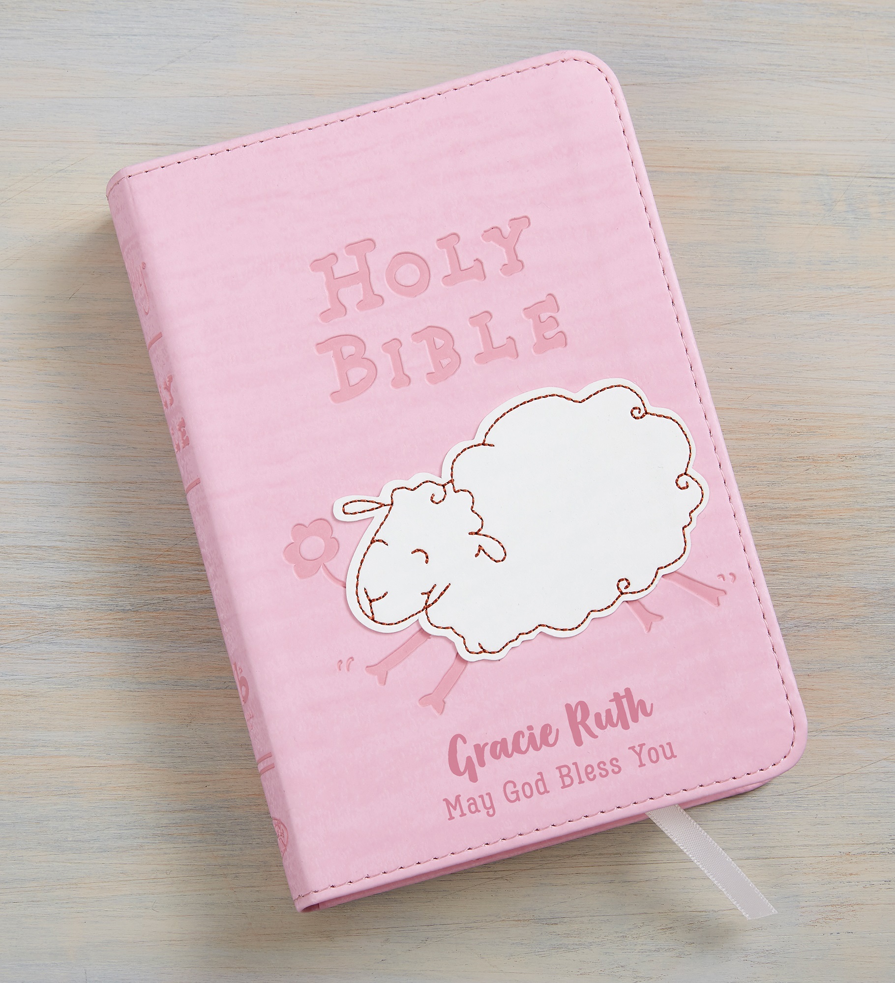 Woolly Lamb Personalized Children's Bible